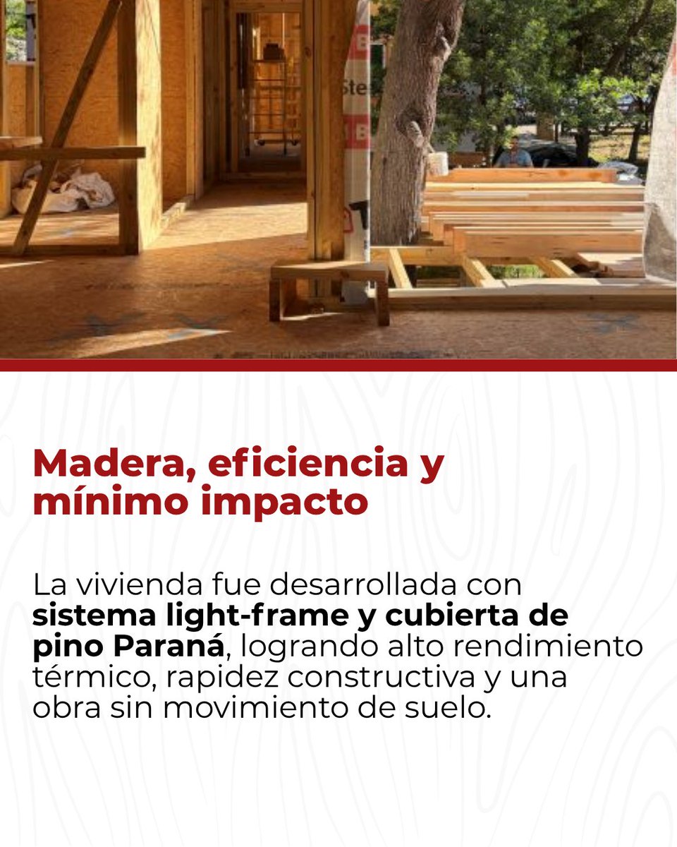 ASORAMyT's tweet photo. Construir sin modificar el paisaje 🌿

La Casa Roma, en Sauce Grande, fue diseñada sobre pilotes de hormigón para adaptarse al terreno irregular, proteger la estructura de madera y conservar el entorno natural.

📲 Leé la nota completa en: https://t.co/zeWuZC5dJZ https://t.co/0f1e8GJTgE