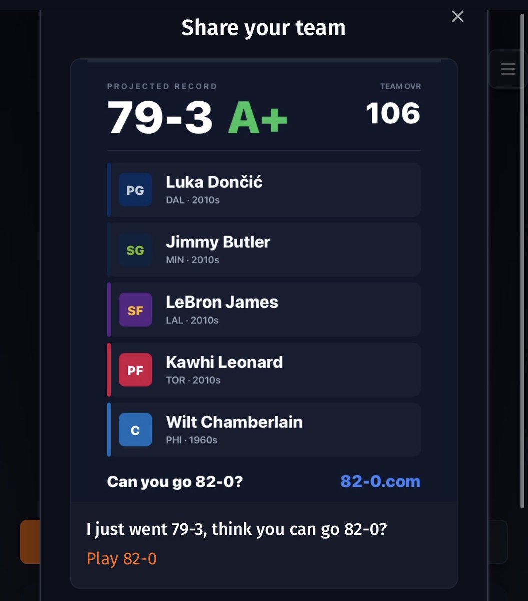 ChrisCruzCCC's tweet photo. Thought i had 82-0 but my closest one yet https://t.co/KiOwuzMmwG