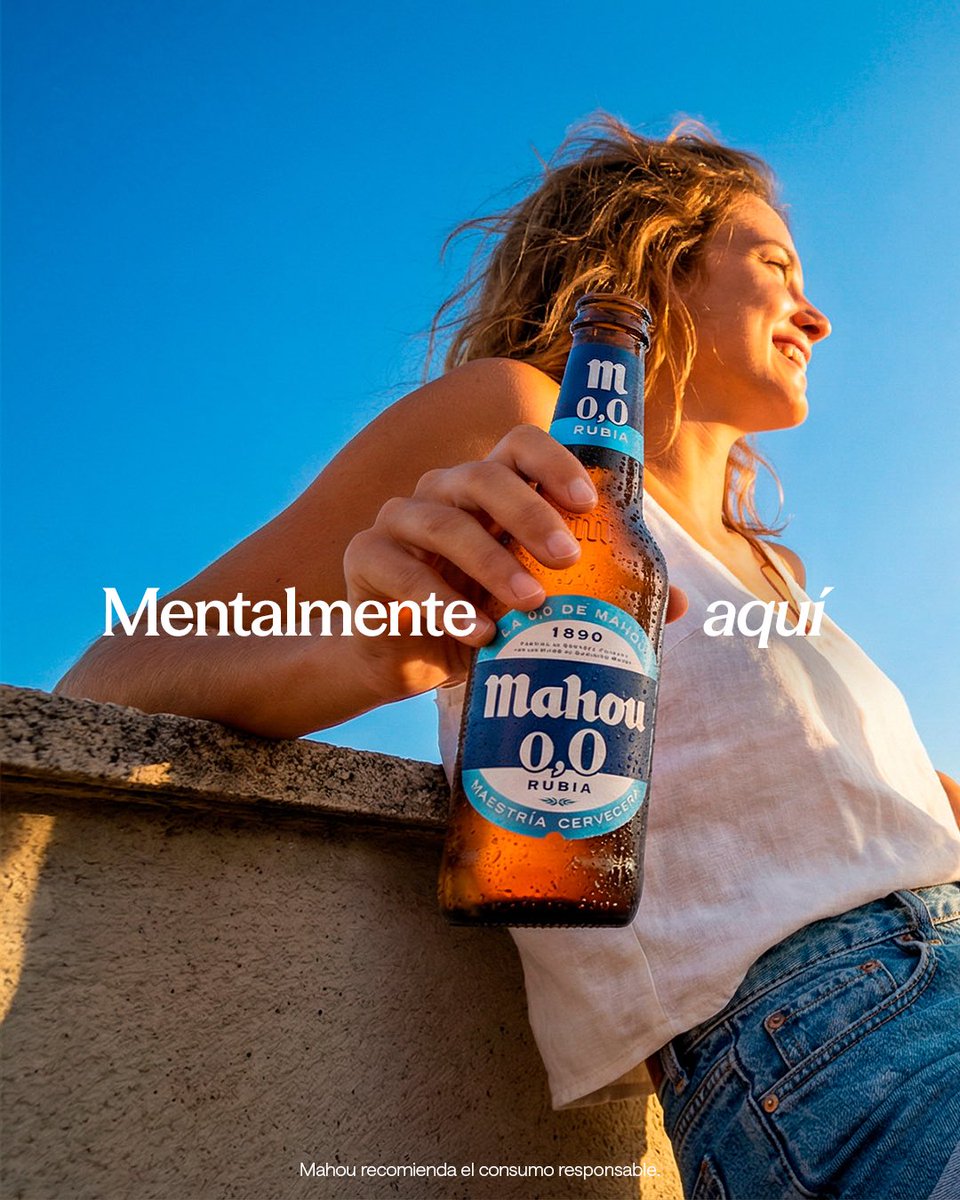mahou_es's tweet photo. El dream team ahora incluye una Mahou 0.0 Rubia. https://t.co/JknMU8QYKn