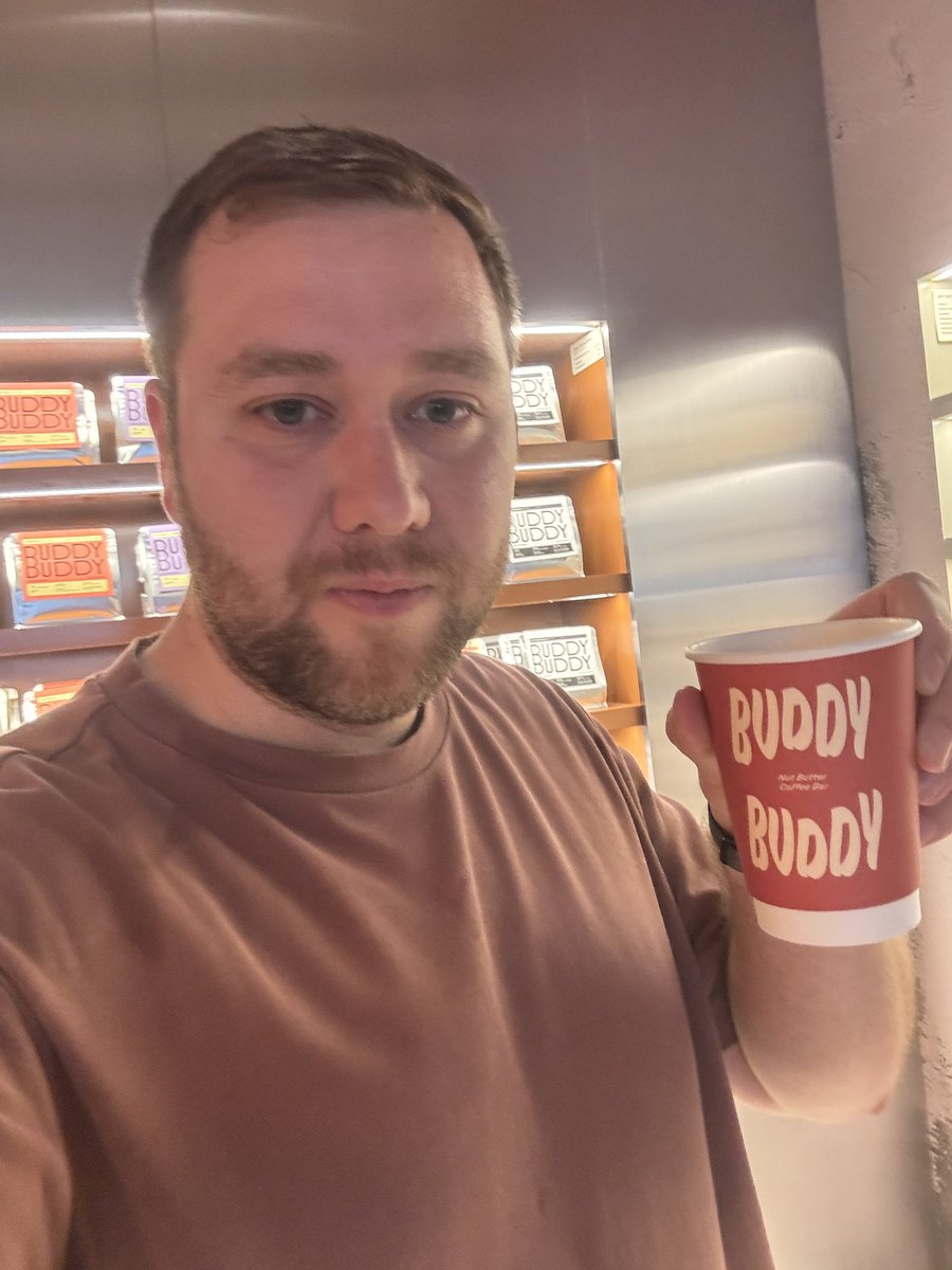 danielmerja's tweet photo. The last 24 hours have been the most intense and inspiring moments of my life. $1.9M revenue run rate with just an idea, and we had to close our wall and open the waitlist. Quick stop at this amazing coffee shop “Buddy Buddy” before heading to A16Z. Tomorrow OpenAI. https://t.co/DQNx9jTotC