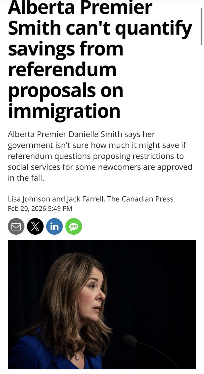 JasonOnTheDrums's tweet photo. #ableg

The good news?

We have laws!

Our Charter REQUIRES all schooling kids regardless of status

The Canada Health Act ties federal funding to covering EVERY resident here

Immigrants have rights a province can’t vote away

Smith can’t just make our fundamental rights go away https://t.co/Hn4JXHjPJY