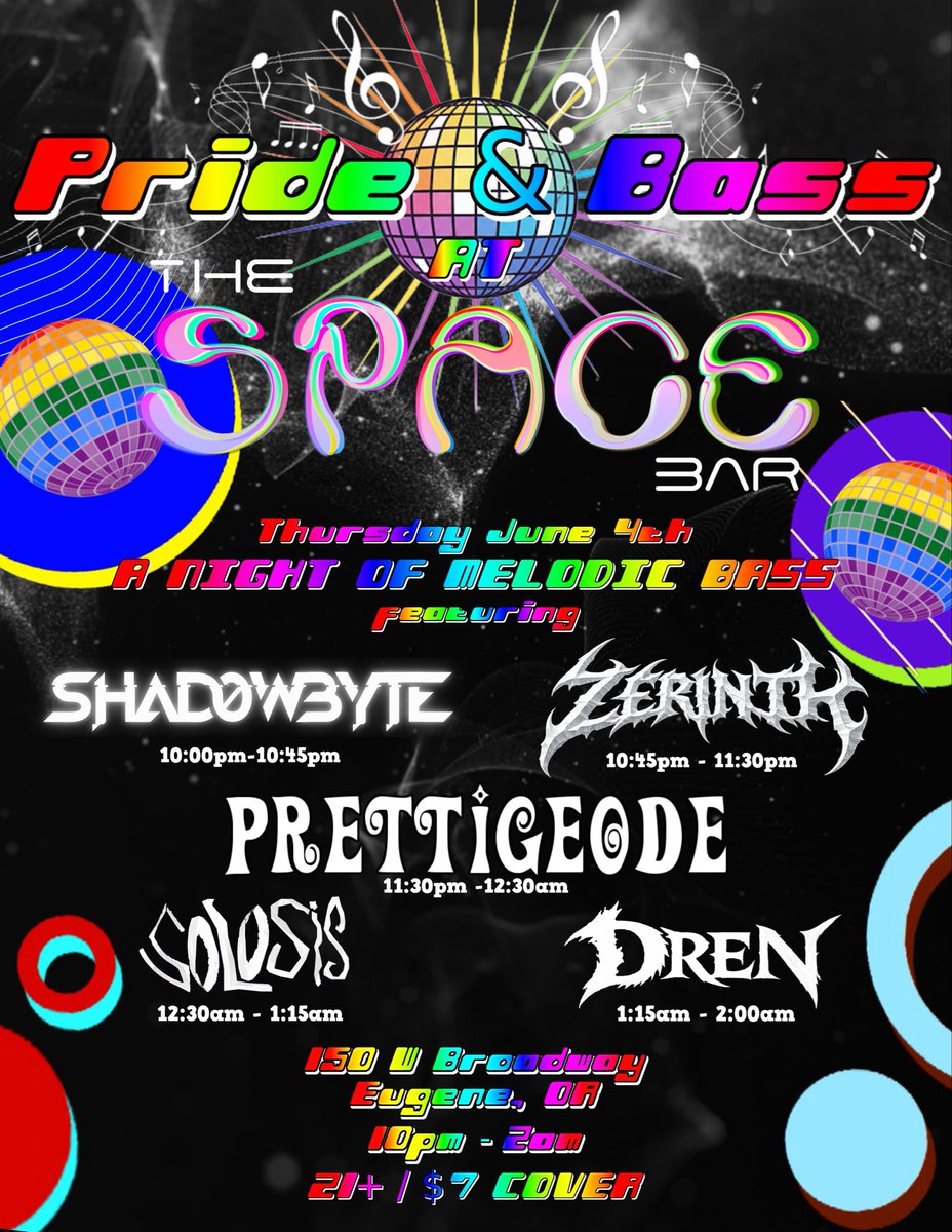 SHAD0WBYTEmusic's tweet photo. Playing in Eugene tomorrow!

Oregon people come through! 🔥❤️ https://t.co/B1pLSkSVIg