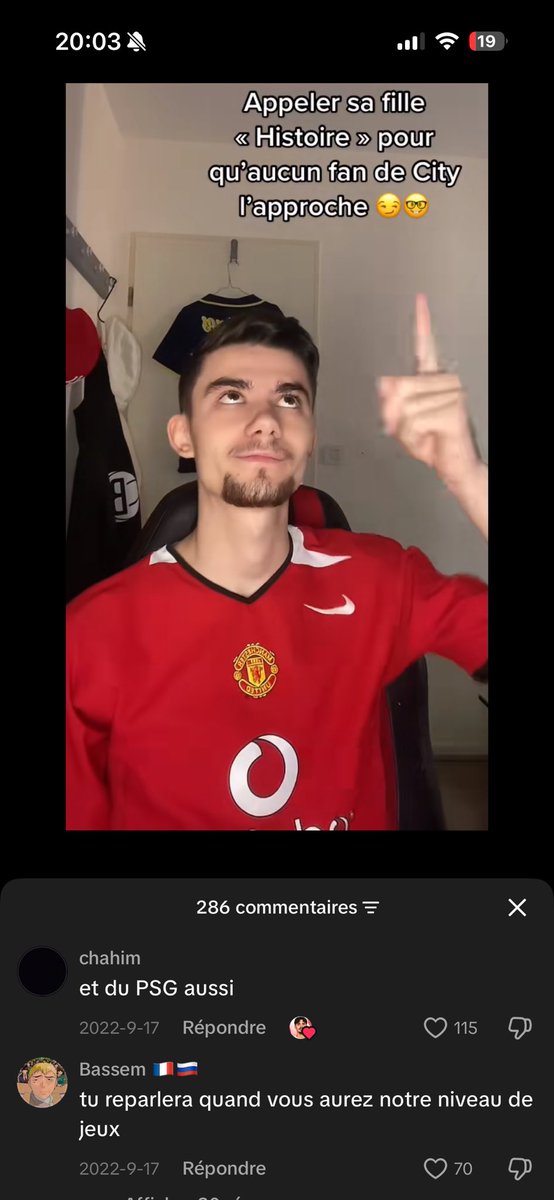 willmsnd's tweet photo. Casse toi d’ici l’infiltré de Man Utd t’es pas avec nous enculé https://t.co/SwZTBthsi0