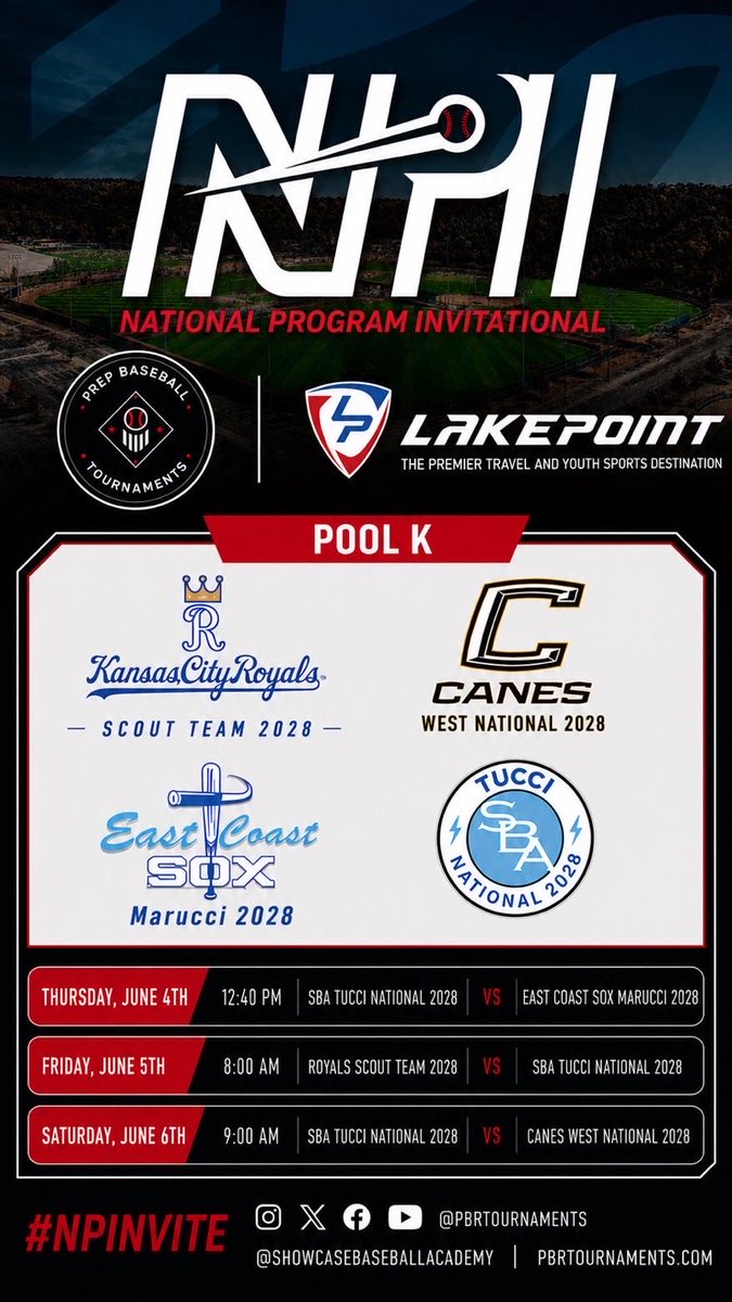 goodrich_noah18's tweet photo. Coaches, this is my schedule for this weekend at Lakepoint NPI!
@jarretthompson1 @jakerobbins49 https://t.co/CAXKUxMLJr