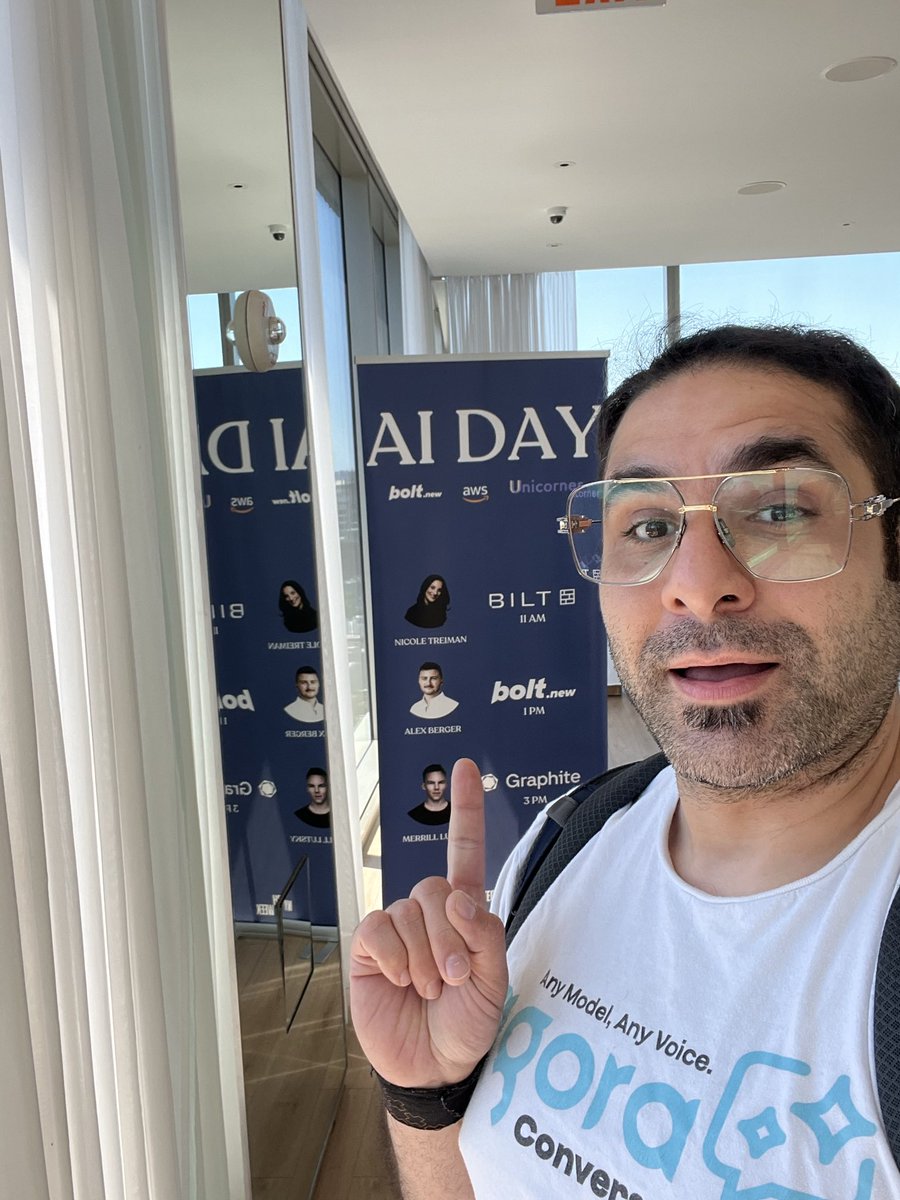 hermes_f's tweet photo. Live at AI Days NY @Techweek_ listening to @alexberger_me from @boltdotnew share insights on the future of AI-powered software development.

One thing is clear: the distance between an idea and a working product is shrinking fast. 

Curious to see where this goes next. https://t.co/dbsxfbgcIU