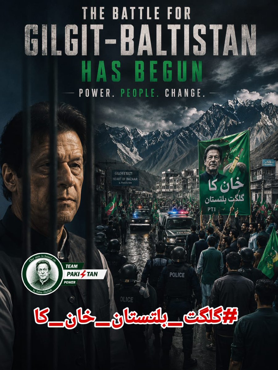 2Sehr's tweet photo. گلگت بلتستان کے لوگ کتابیں پڑھتے ہیں، تاریخ جانتے ہیں۔  
وہ فارم 47 کی کہانی کو ووٹ کی پرچی پر مسترد کریں گے۔  
عمران خان کا نظریہ یہاں رگ رگ میں بسا ہے۔  
#گلگت_بلتستان_خان_کا  
@TeamPakPower https://t.co/QhE30FX26d