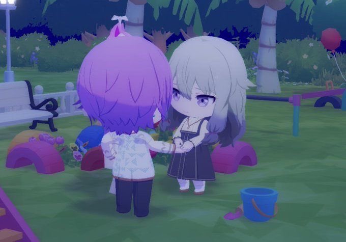 lacksolace's tweet photo. she looks like she's about to tell him something horrifying https://t.co/4uSllS8uz6