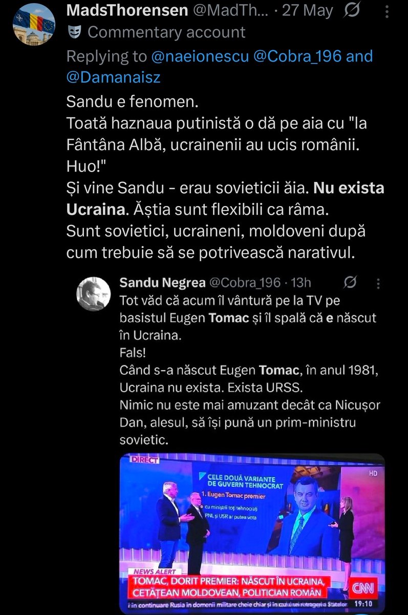 MadThor007's tweet photo. @nightwatcherT @lazarangelow133 https://t.co/Gb96M9Qf8n

Dresați-vă semenii cu privire la narativul comun.
Erau sovietici - puteau fi din extremul orient sau din Moscova sau poate chiar de la Cernăuți. https://t.co/zvRLZVzjYQ