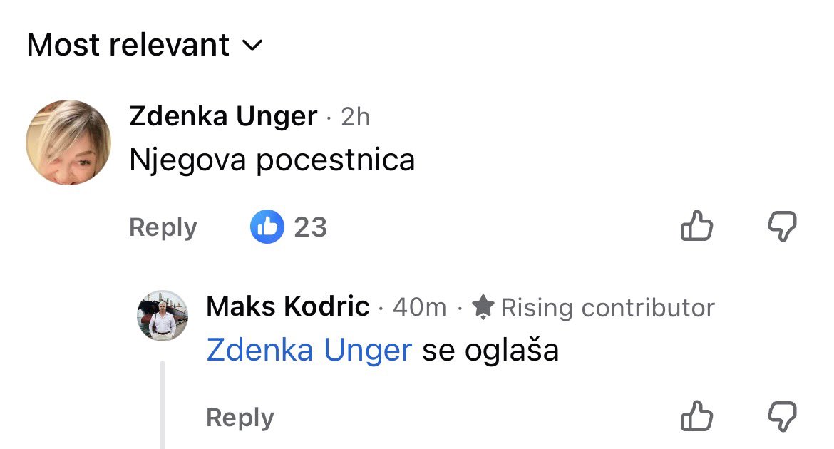 Kriptas2025's tweet photo. Ko se ženske, ki se jih fb zapis Stevanovića prav nič ne tiče, spravijo na njegovo ženo, ki nima stem praktično nič! 

Dno družbe! https://t.co/IHJtILgR2R