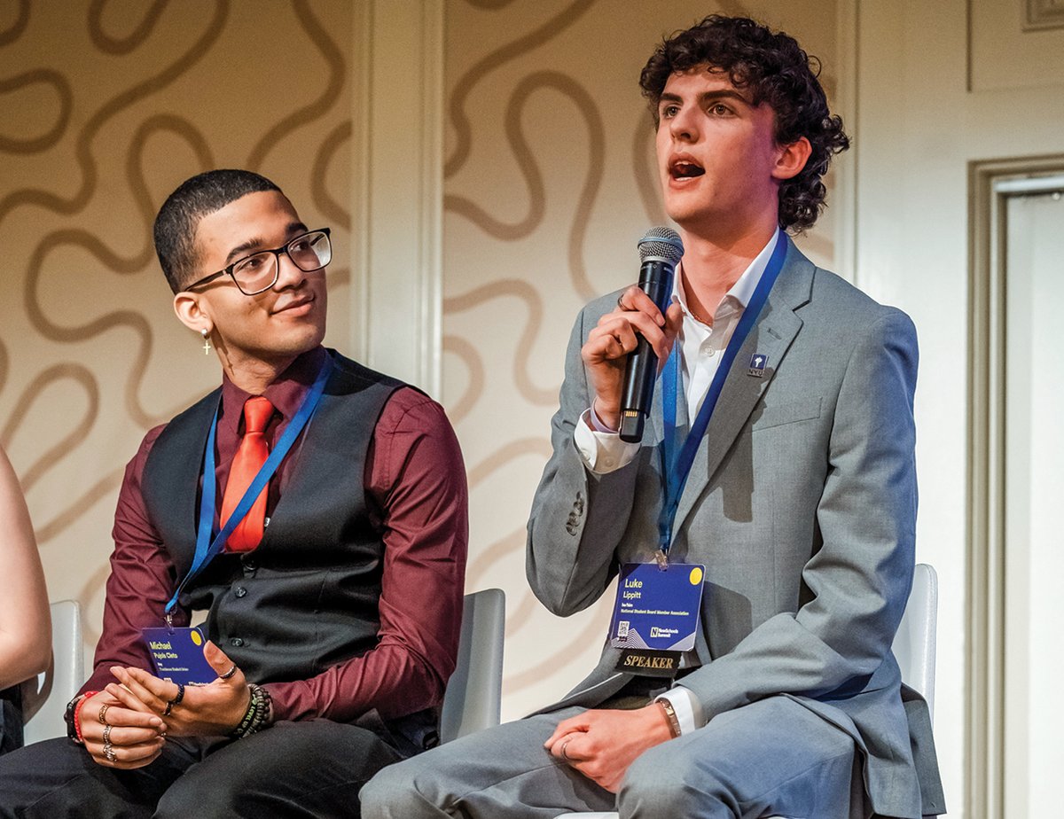 CtrEdEcon's tweet photo. In a new article from @AASAHQ, former student representatives Rida Karim and Luke Lippitt reflect on their experiences serving on school boards, the learning curve and challenges faced, and the supports that helped them succeed. https://t.co/FWQjkwbwPa

Their message to #EdLeaders: inviting students to the table is only the first step. Ensuring they have the preparation, support, and influence to contribute meaningfully is what creates lasting impact. 

The National Student Board Member Association exists as a resource. https://t.co/ZOhPfignr9