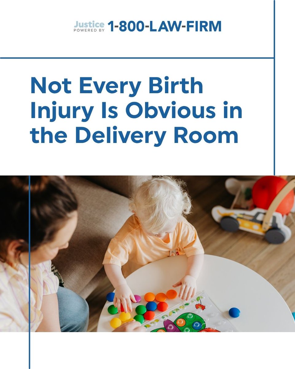 1800LAWFIRM's tweet photo. If your child experienced delayed symptoms after birth complications, contact us for a free consultation.
#BirthInjury #DevelopmentalDelays #MedicalMalpractice #BirthTrauma #ParentSupport #KnowYourRights https://t.co/7KSB6PntNP
