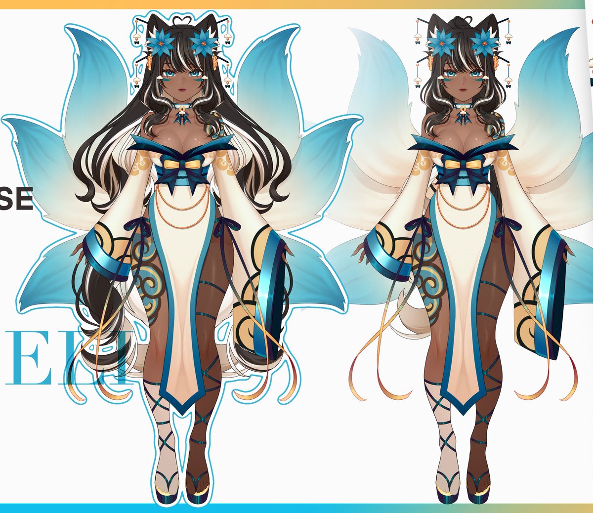 nefeliveralys's tweet photo. Design vs Vtuber Model ☁️🦊

Design Art: @maygebee
Model Art: @gentlepawa https://t.co/Cre7Zlr13T