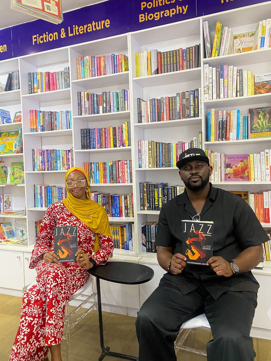 echenduka's tweet photo. Jazz Negotiations in Lagos: Reading, Conversations, Book Signing, and enough Jazz to keep the heart warm.

Many thanks to @sacchiereads for being such a brilliant host. 

Copies are available in bookstores near you, on Amazon, other online bookstores, and Masobe App.

Read.  Review.   Recommend.

Jazz Negotiations (@masobebooks, 2026)