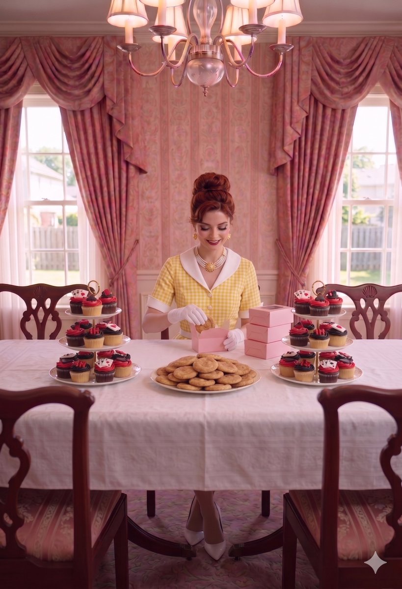 Stepford_Selina's tweet photo. Bridge Club day!! We got busy baking up some snicker doodles, cupcakes and a special treat Cheesecake!! Dee-Dee and I are going to deliver everything. More training and have to clean up the kitchen!! @StepfordKaty @SissyPoppy70 @StepfordVicKate @DDolly90822 @stepforsissy009 https://t.co/dtrM93BilE