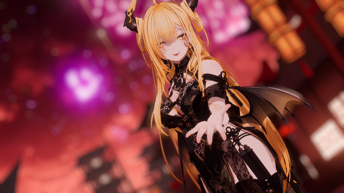 L0___Te's tweet photo. 「我の国へようこそ、歓迎するぞ。」

#Shinra3D
#VRChat
#VRChatPhotography https://t.co/tMjCplMql4