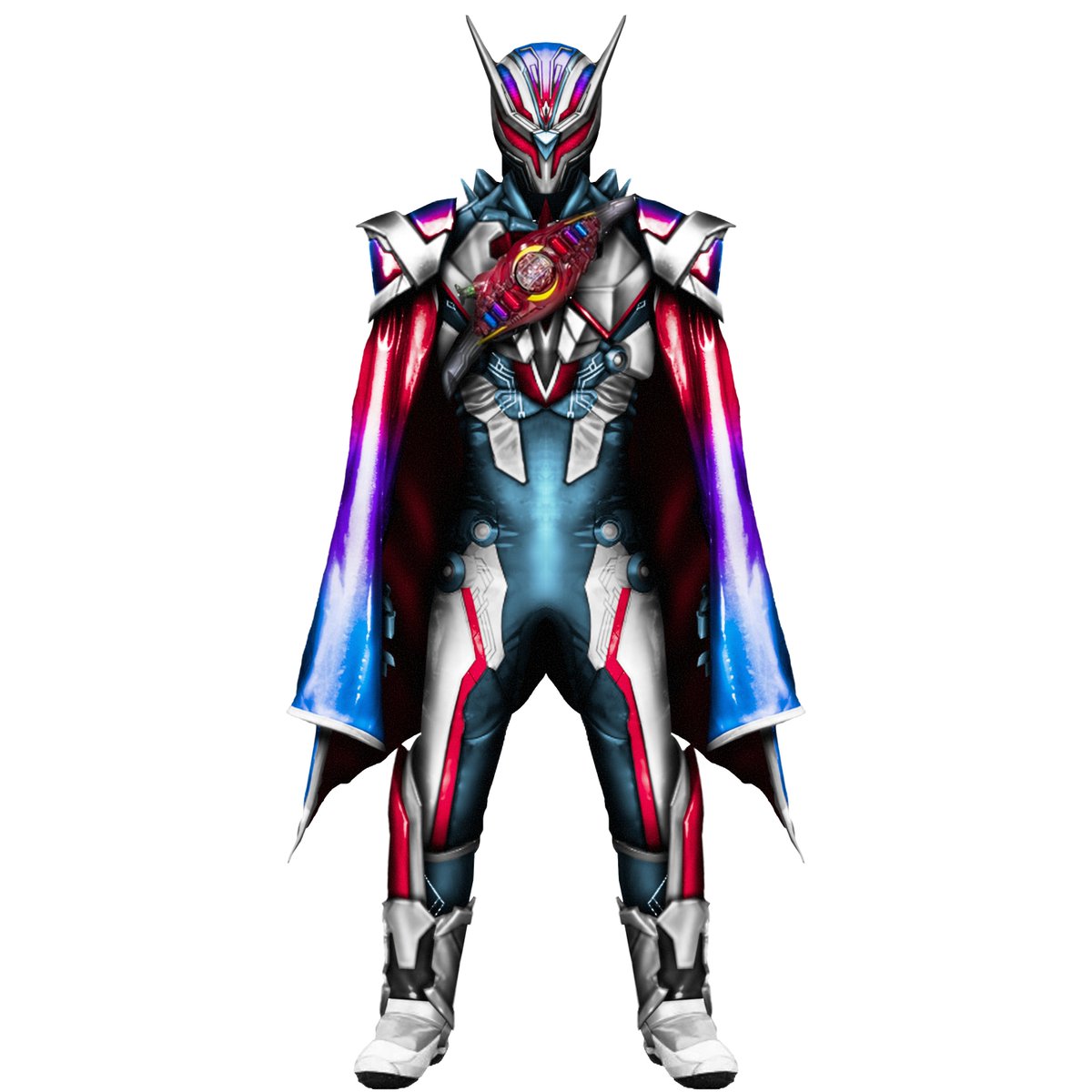 GOODEBURN's tweet photo. Lord Zero (Bowie Version)

More in line with my standard edits, decided to go more all out with this design. 

#KamenRider #KamenRiderZeztz https://t.co/qlQPFQCwdA