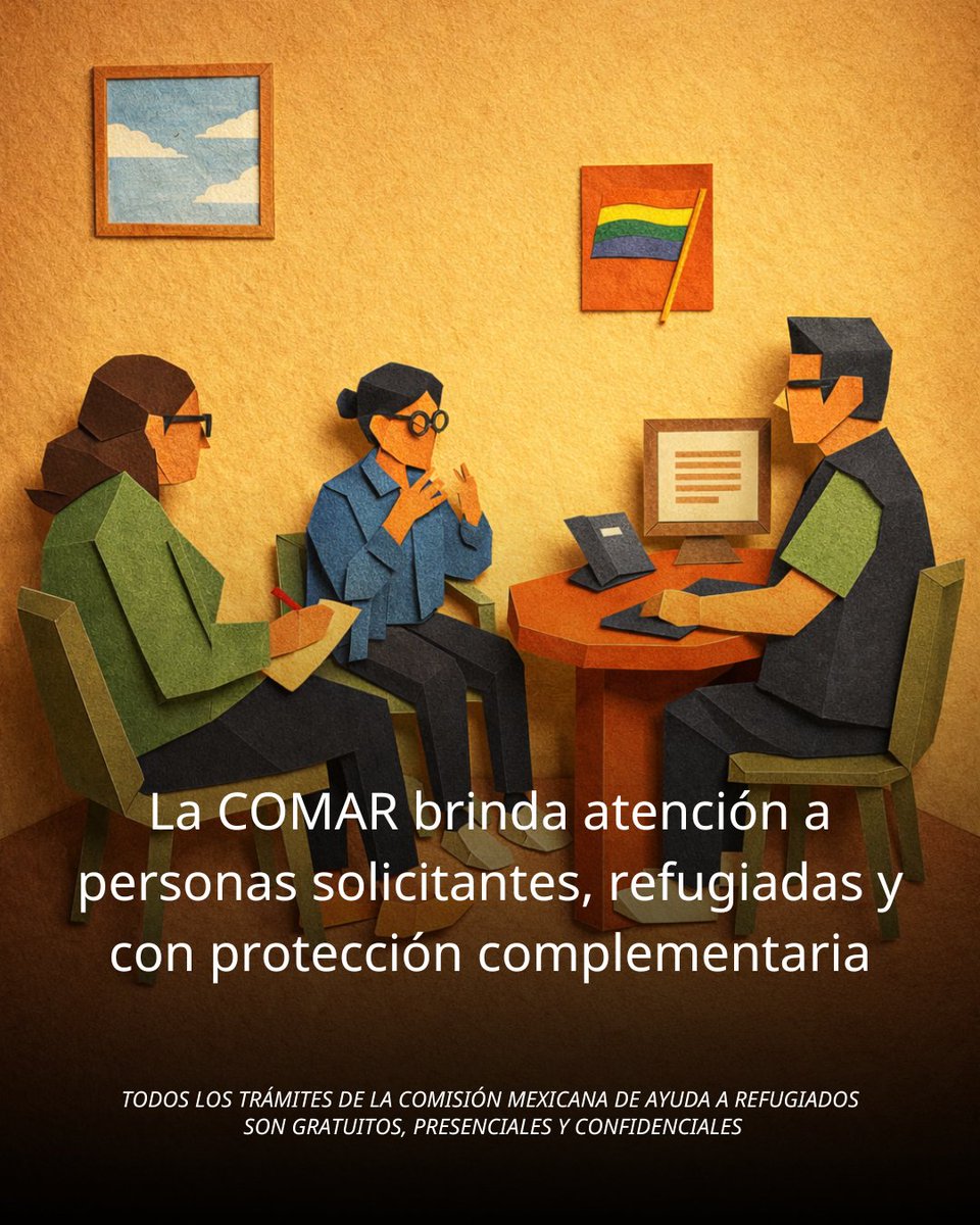comar_sg's tweet photo. En la #COMAR trabajamos para brindar orientación accesible, confiable y oportuna a las personas solicitantes, refugiadas y con protección complementaria. 

#InformaciónOficialCOMAR https://t.co/ULABisaYxC