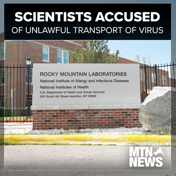 KTVHNews's tweet photo. A pair of researchers from the Rocky Mountain Laboratory in Hamilton are accused of bringing mpox samples into the United States without proper documentation and lying to U.S. Customs and Border Patrol. https://t.co/Axol1H2uby #mtnews #mtpol https://t.co/4ALHVtCUmq