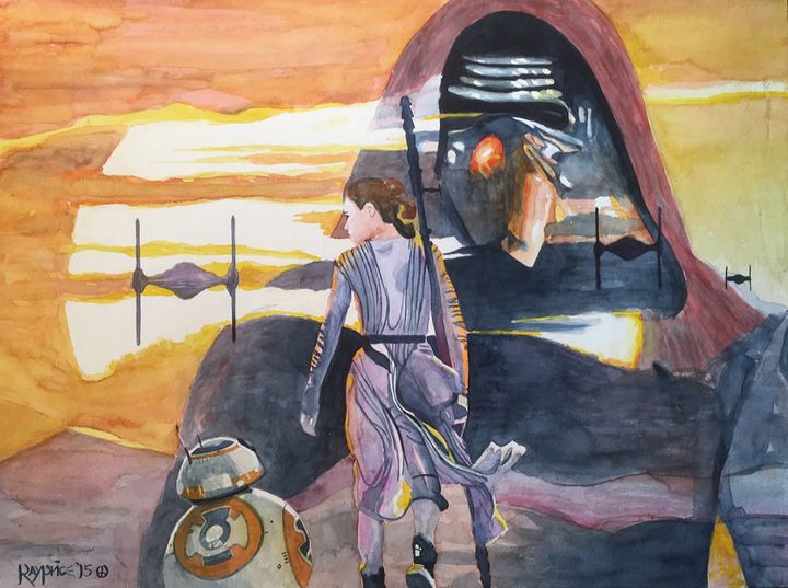raybprice's tweet photo. Art of the Day! "What is to Come?". Buy at: https://t.co/z7kQeQpVR9 https://t.co/aKvpR3vyQO