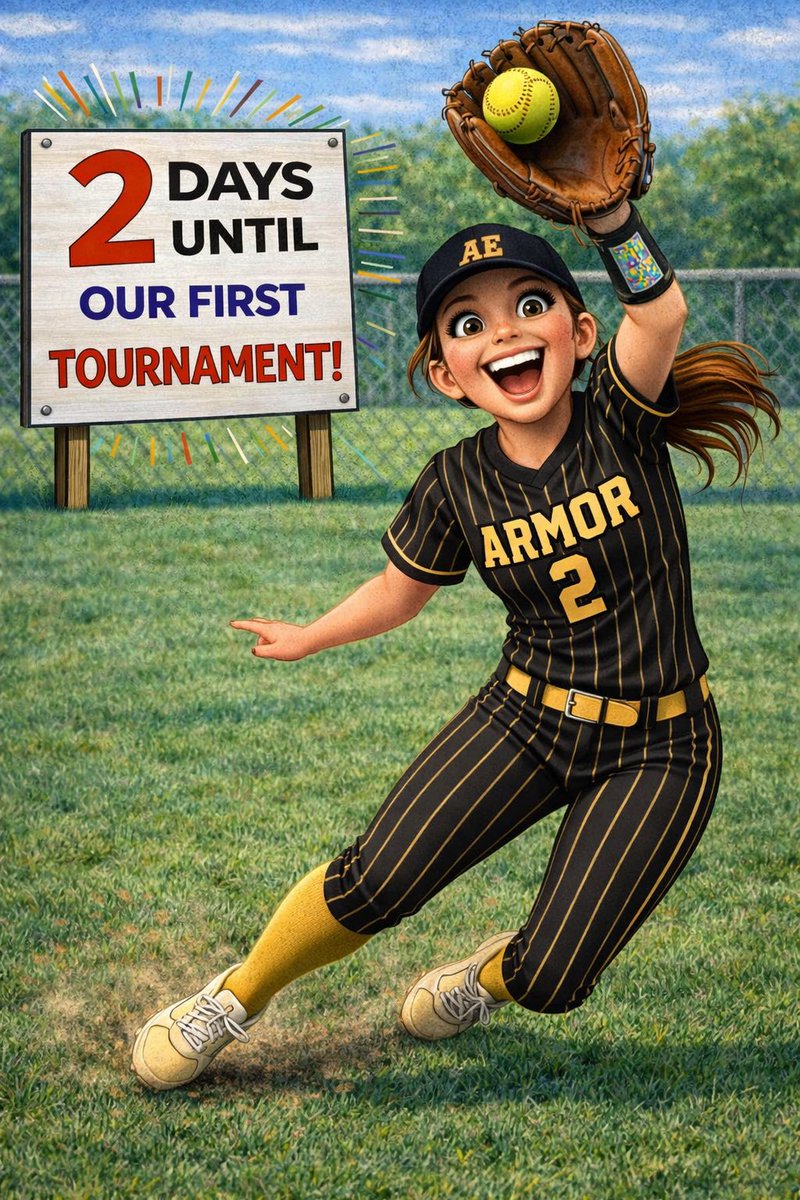ArmorEliteFox's tweet photo. We are @IzzyZapp17 days away from the Midwest Select. We will hit the turf this Friday 12:30pm first game!  Let’s go ✌🏼. #ArmorUp #ProvenElite @ArmorEliteFP https://t.co/0peyJksCxs