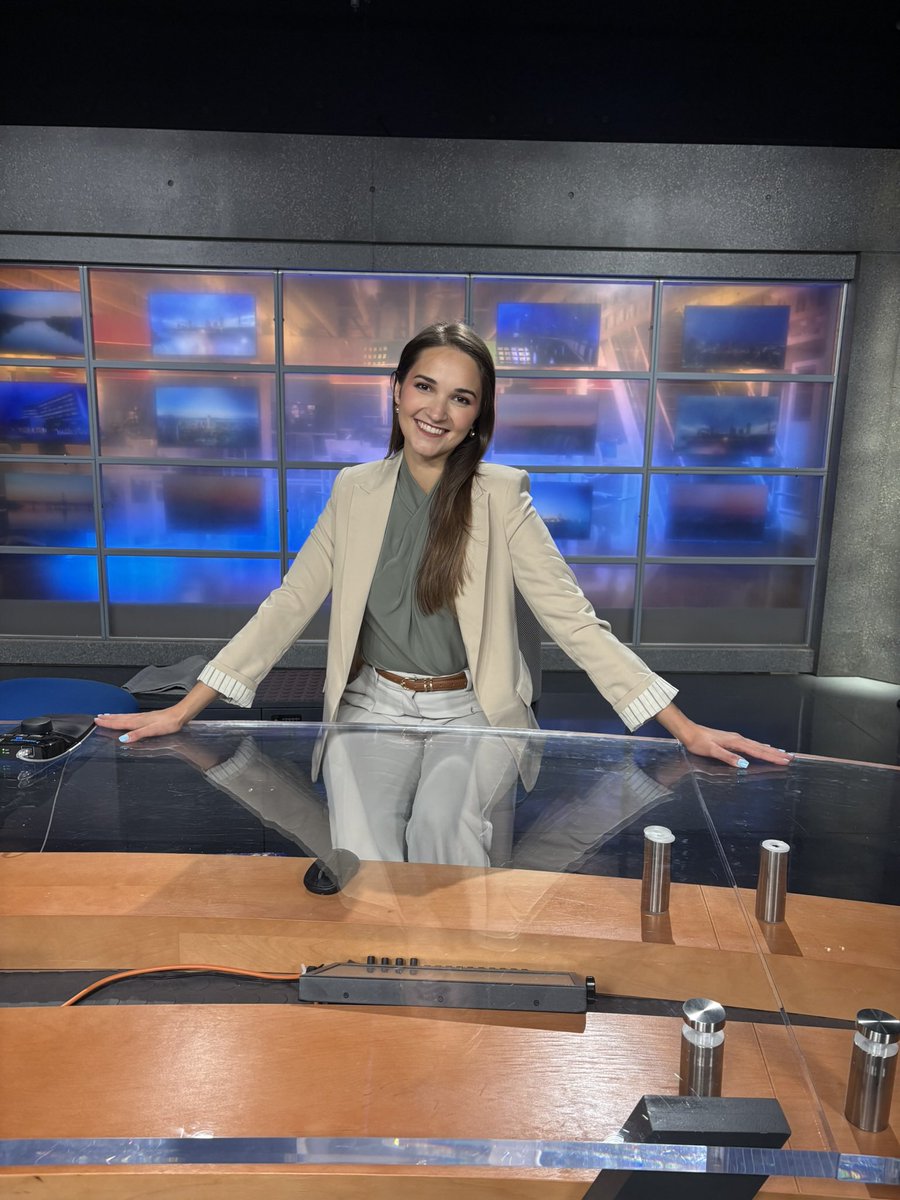 SimoneGavros's tweet photo. Same hours, new role! Thrilled to be named the new co-anchor of @morninglive and officially join @rickzamperin and the rest of the team on the desk☀️ https://t.co/AHUBQVlq9g