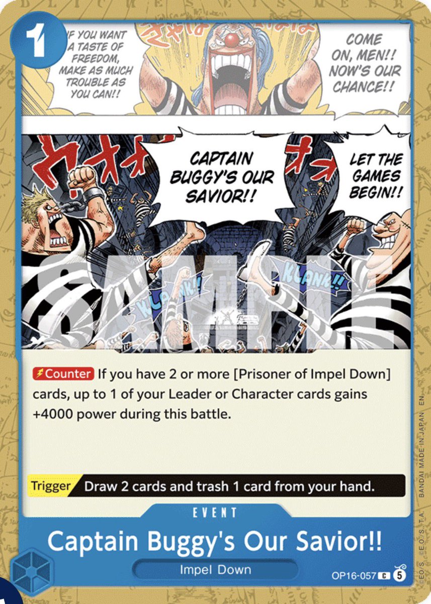 Not__Beamer's tweet photo. @captivat3tcg You’re right, I’ll make sure captain buggy is well represented in every blue deck https://t.co/lreziuLq0y