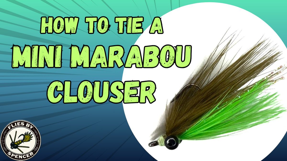 FliesBySpencer's tweet photo. In May, "How to tie a Mini Marabou Clouser (Beginner Friendly Fly)" was the 2nd most viewed video on the Flies by Spencer YouTube channel.

Please take a moment, click the link, and watch the video: https://t.co/D9loKHqGA3

#flyfishing #flytying #tyingvideos #youtubevideo https://t.co/Uaz4YvPCaO