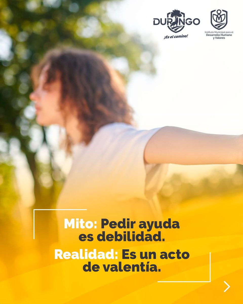 DurangoCap's tweet photo. La salud mental se fortalece cuando hablamos, escuchamos y nos acompañamos. 💛

Porque cuidar de nosotros también es cuidar de quienes queremos. Si necesitas orientación, el 0️⃣7️⃣5️⃣ está para ayudarte. https://t.co/AjMOMY3GA6