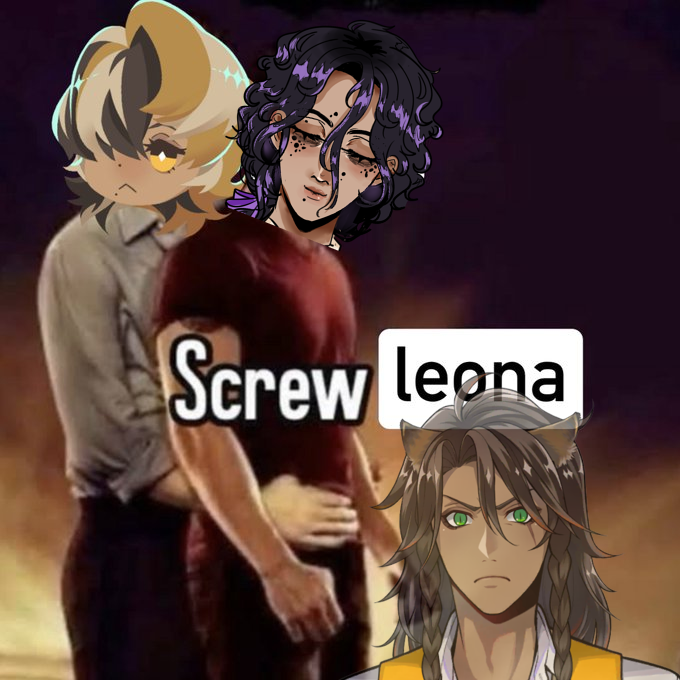 LillacSaturniid's tweet photo. When my situationships decided i was the problem - Leona at some point https://t.co/F8cQk9IFEh