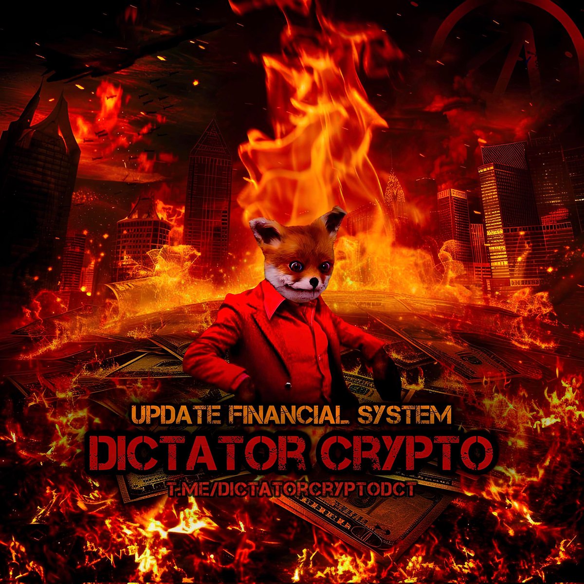 ElenDCT's tweet photo. A ꘜ E !  
🩸"UpdateFinancialSystem"
🩸The financial system is undergoing radical changes.  
🩸A debt-based financial system has no right to exist.

@DictatorCrypt 
@durov
#DictatorCrypto #TON #UpdateFinancialSystem https://t.co/0SzPJ204DQ