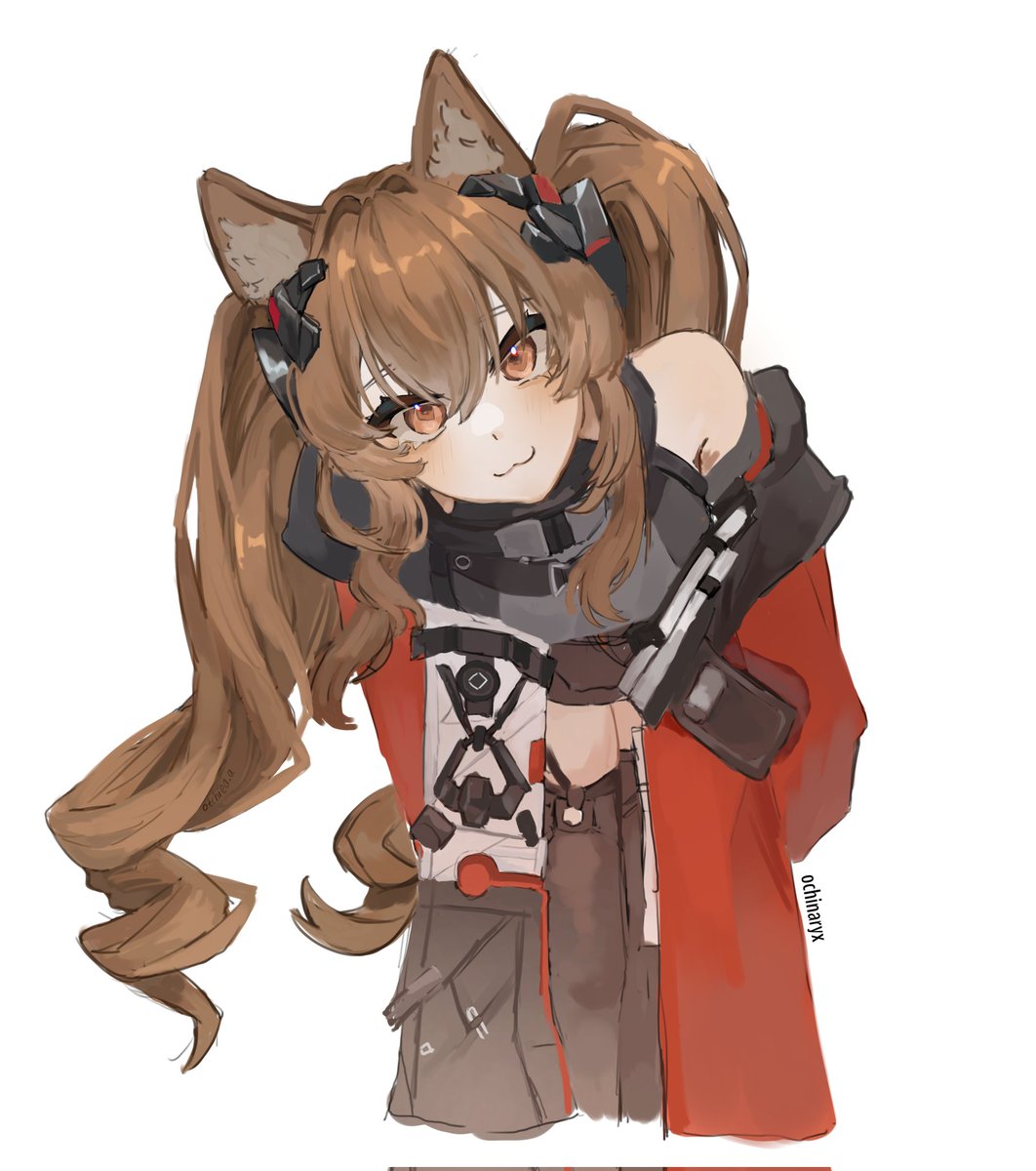 Ochinaryx's tweet photo. draw her since i got her at low pity (* ´ ▽ ` *)💙
#gilberta #arknightsendfield https://t.co/Gvhe3BM3de