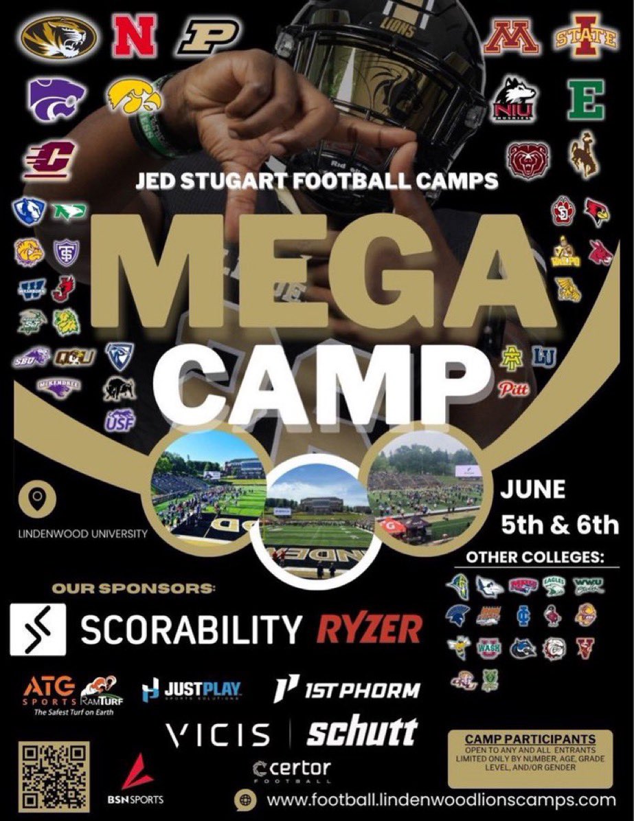 _kingjefferson's tweet photo. Excited to go compete at the lindenwood mega camp on June 5th!  Session 1 skinny’s group 1.

@JPRockMO @Coach_Perkins @CoachStehle_ @CoachAHarrell11 
@PrepRedzoneMO https://t.co/EiIMmRk81S