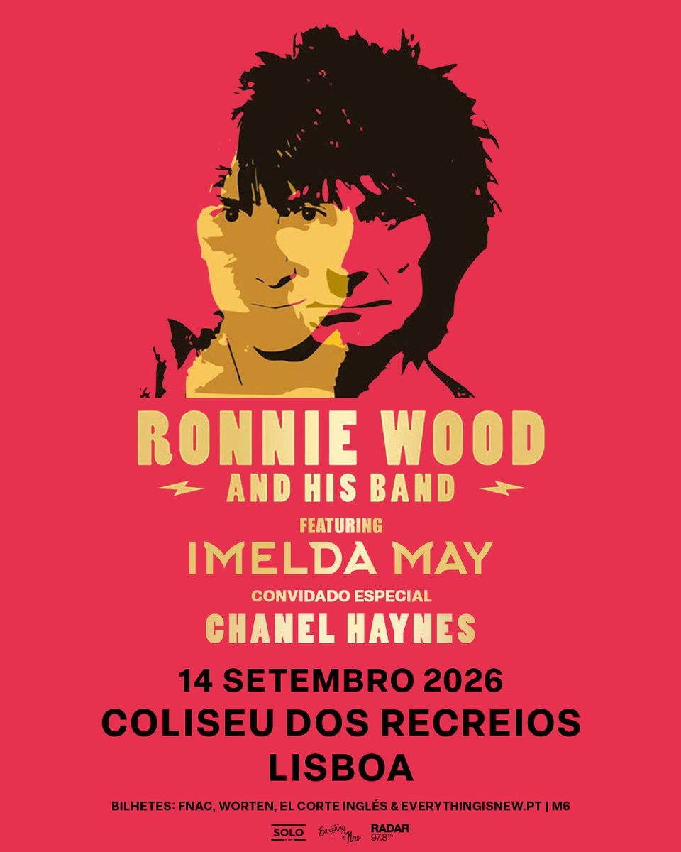 ronniewood's tweet photo. 🇵🇹🎸😎 I can't wait to take my Fearless tour to Lisbon! I'll be playing the Coliseu dos Recreios  in Lisboa/ Lisbon on the 14th September. Joining will be @ImeldaOfficial and Chanel Haynes. Tickets are on sale here: https://t.co/4jE7UM588d
@EverythingNewPT https://t.co/BgIMdsF9lZ