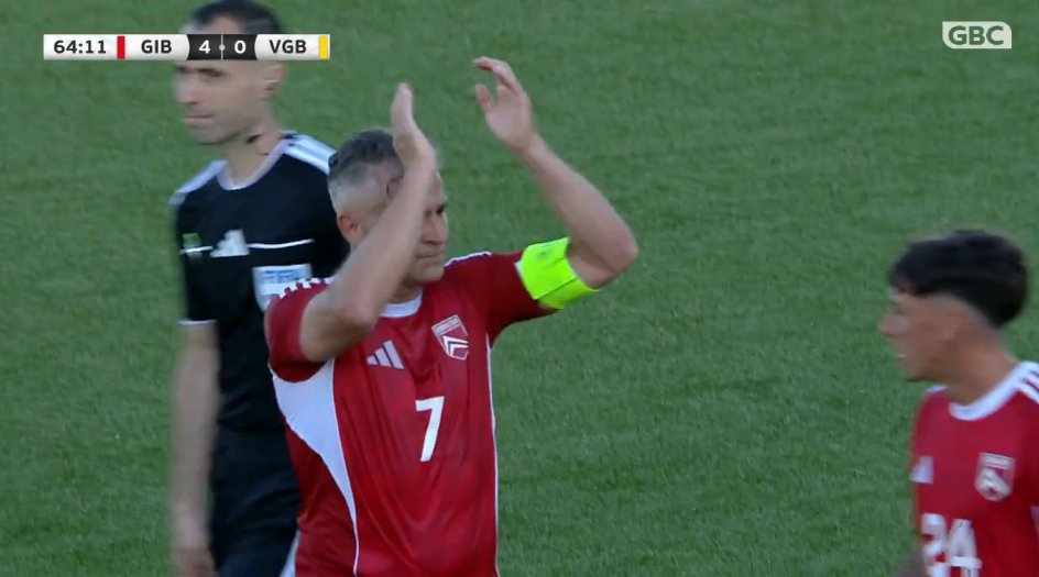 foet247europa's tweet photo. Lee Casciaro has retired from international football at the age of 44. #GIBBVI #GIBVGB https://t.co/IYBeKCCahE