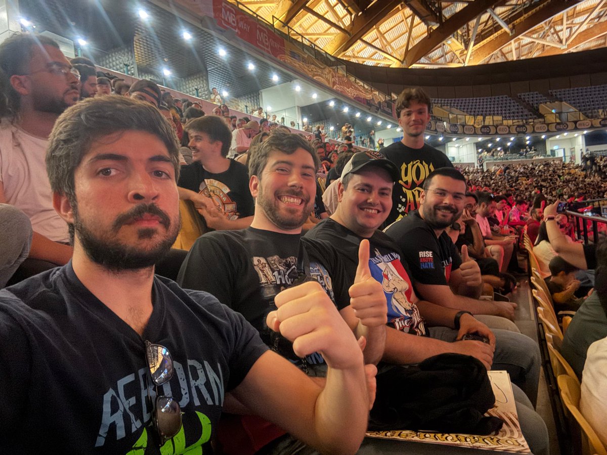 needyolt's tweet photo. We're ready for fight night! #WWELisbon https://t.co/OLTWAcWJLs