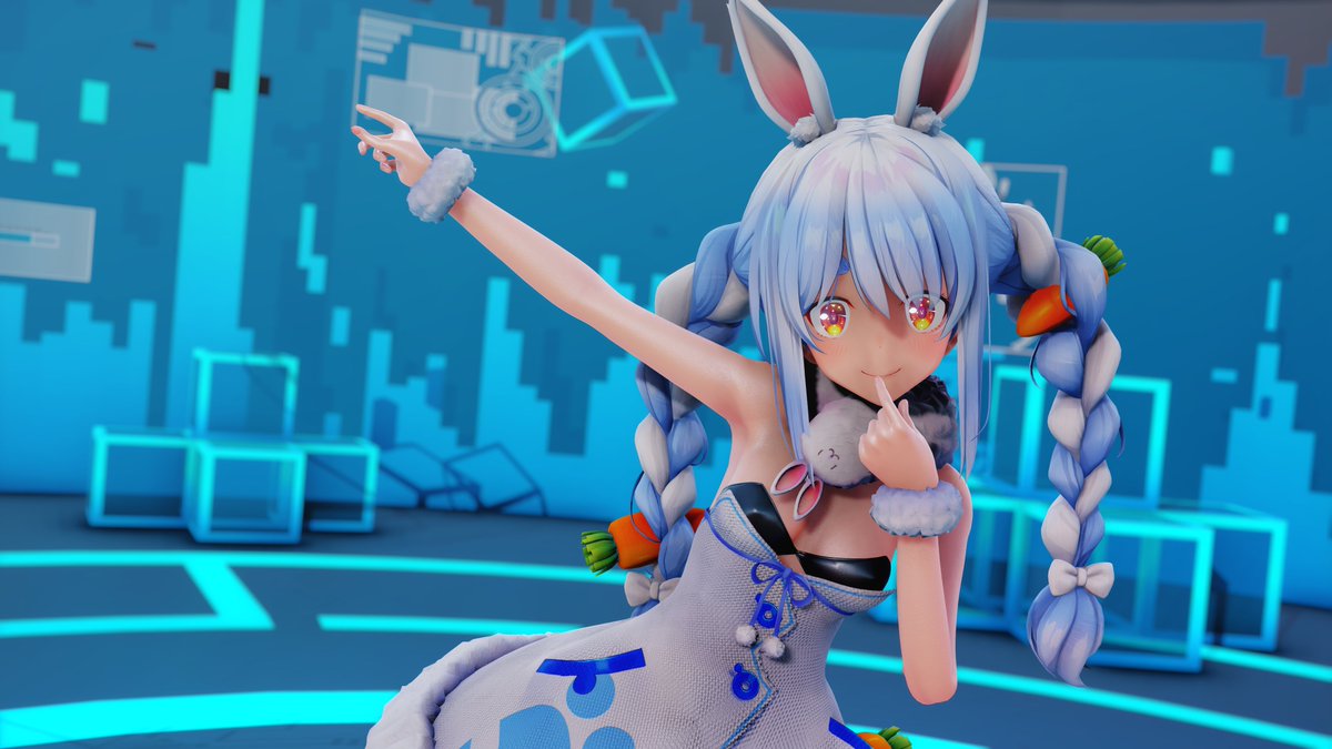 💙🐰 #ぺこらーと