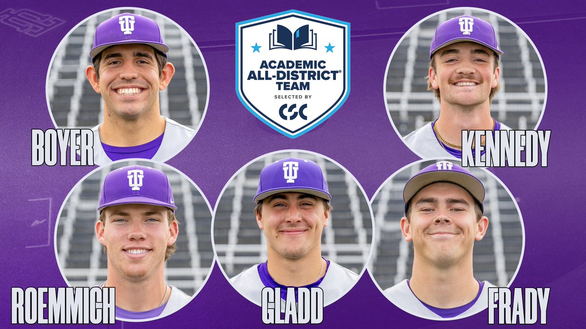 taylortrojans's tweet photo. BB | Five Trojans Named CSC Academic All-District | @taylorbaseball #TaylorBB

https://t.co/ctVhrWy3IO https://t.co/JgsfAjqXz1