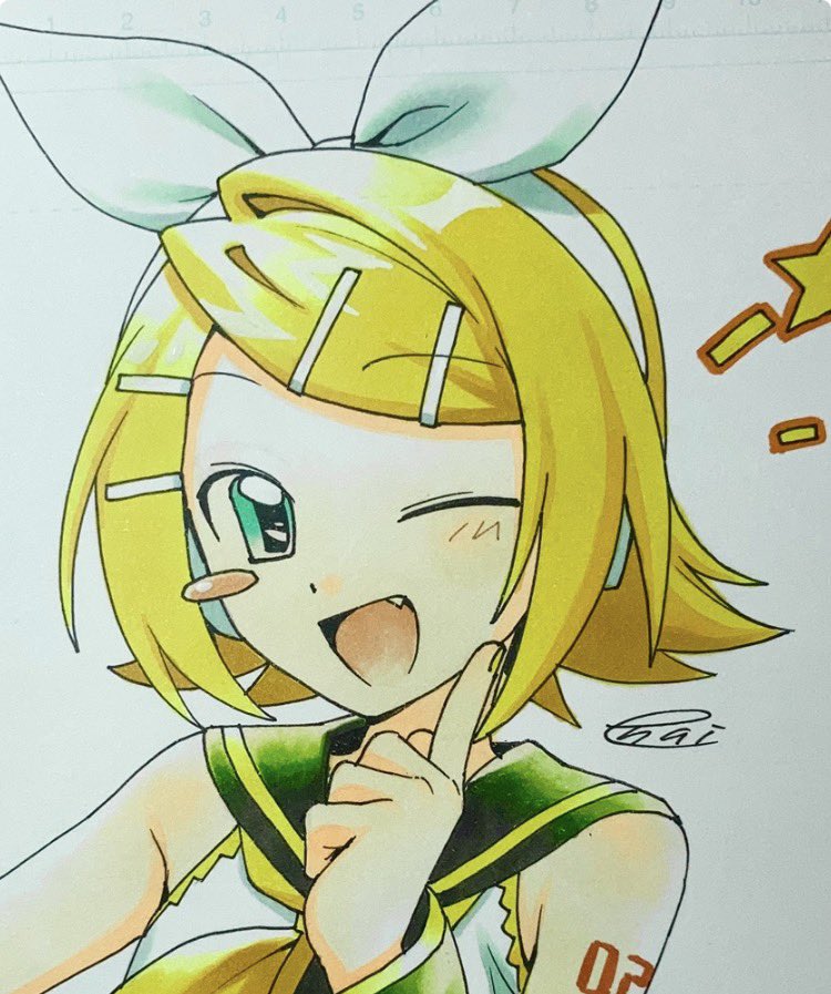 enaiC31's tweet photo. デジタルもアナログも同じような塗り方にしたいこだわり https://t.co/7GkHuVDfDN