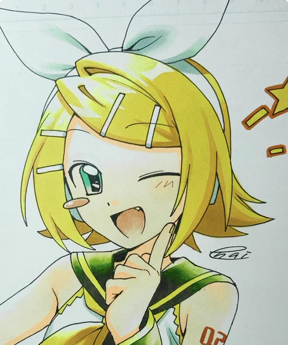 デジタルもアナログも同じような塗り方にしたいこだわり