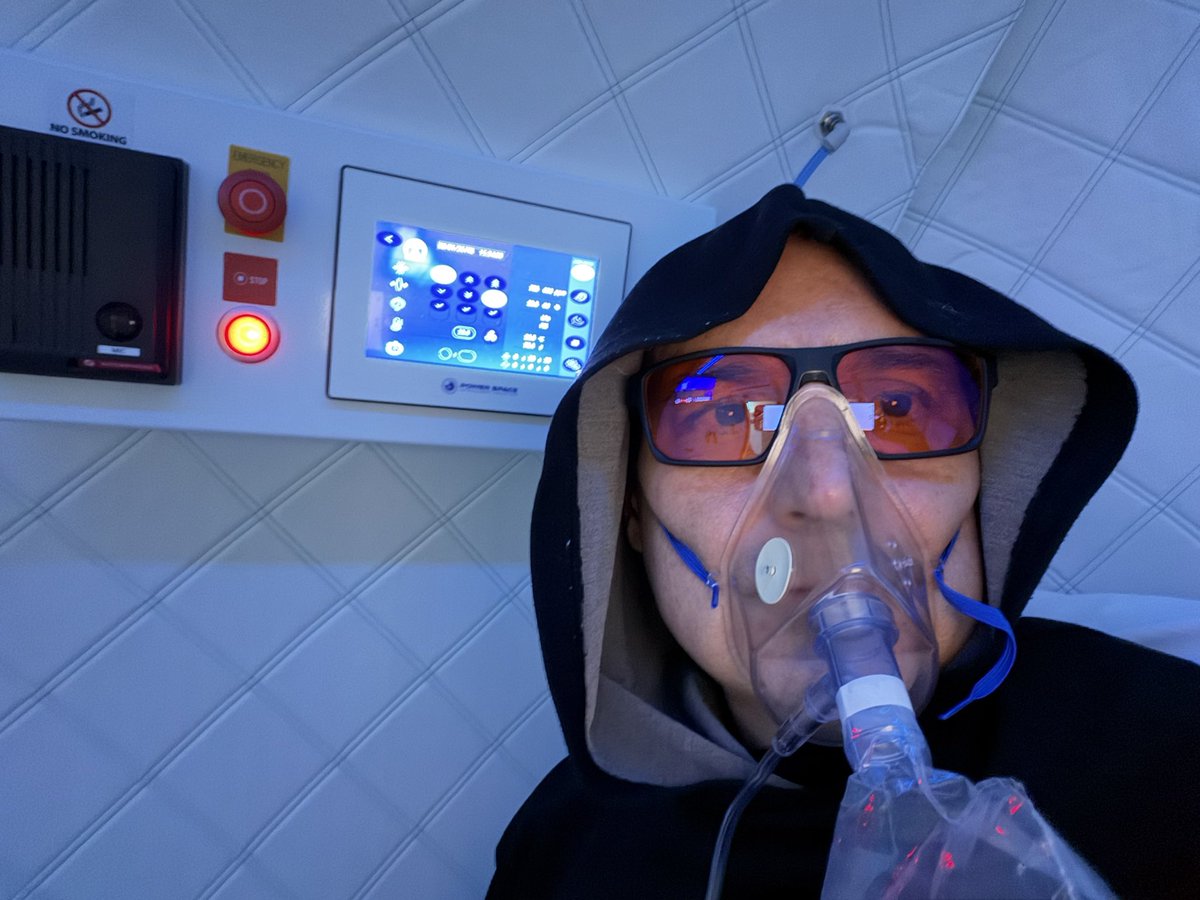 IngramCorp's tweet photo. I’m 2 months into $POCK the https://t.co/r2mJkQGcPo token launch after 3 years of biohacking. Quarterly blood tests this week - first post crypto biological age marker tests (labcorp). I’ll share before and after in the next week or so. I think I do a lot more EMF blocking than you @bryan_johnson do; also, I fully embrace the sun (Sol in Latin) 😎 but I always appreciate the data you share. In particular HBOT and microplastics from IV were real eye openers 🖖