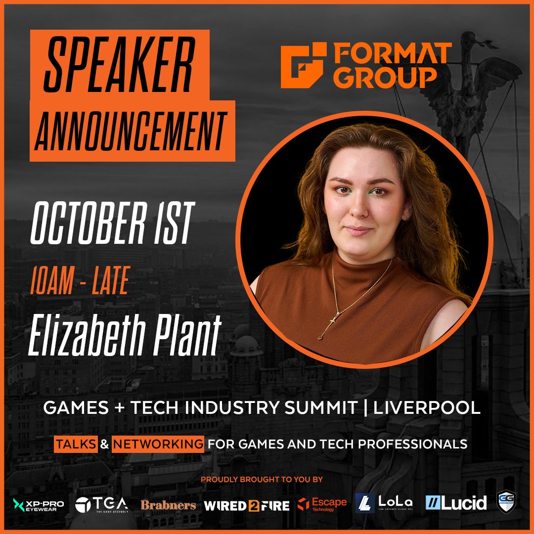 CelestielleVA's tweet photo. Another event announce? Surely not, Liz!

I'll be speaking at the @Format_Group Tech Summit in October! Always a joy to share my love of games, and maybe I'll even chuck in some expertise as a treat 🥰

Thanks so much for having me, hope to see you there 🎮🎙️✨ https://t.co/sSCtqLJfoD