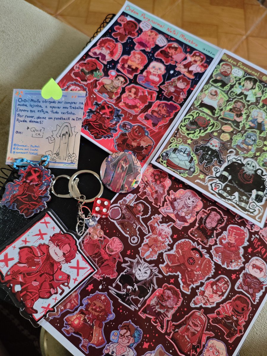 SillyLotus_'s tweet photo. Tava ANSIOSISSIMA pra chegar e finalmente chegou os cacareco de ordem 🥹 Eu simplesmente amei, é tudo muito lindinho e com muito cuidado @QuecaSHOP @Quecael_ sua arte é maravilhosa https://t.co/KIk739mCPH