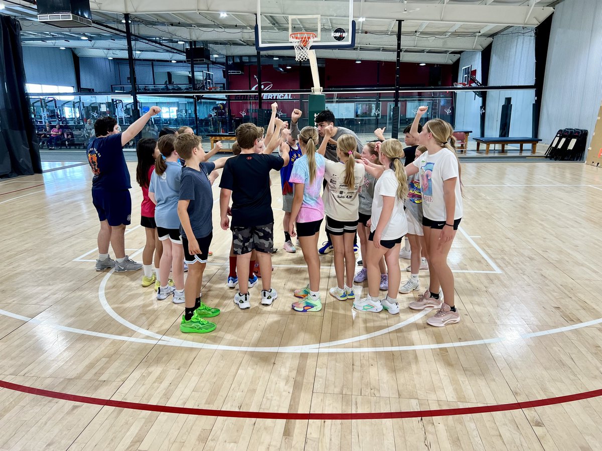 gvbacademy's tweet photo. Great start to our Summer Skill Development Program at GVBA! Tons of focused skill work, high-level teaching, and a gym full of athletes committed to improving their game. The energy, effort, and attention to detail has been outstanding. Excited to keep building. 🏀📈 https://t.co/kJVE6k5J3P