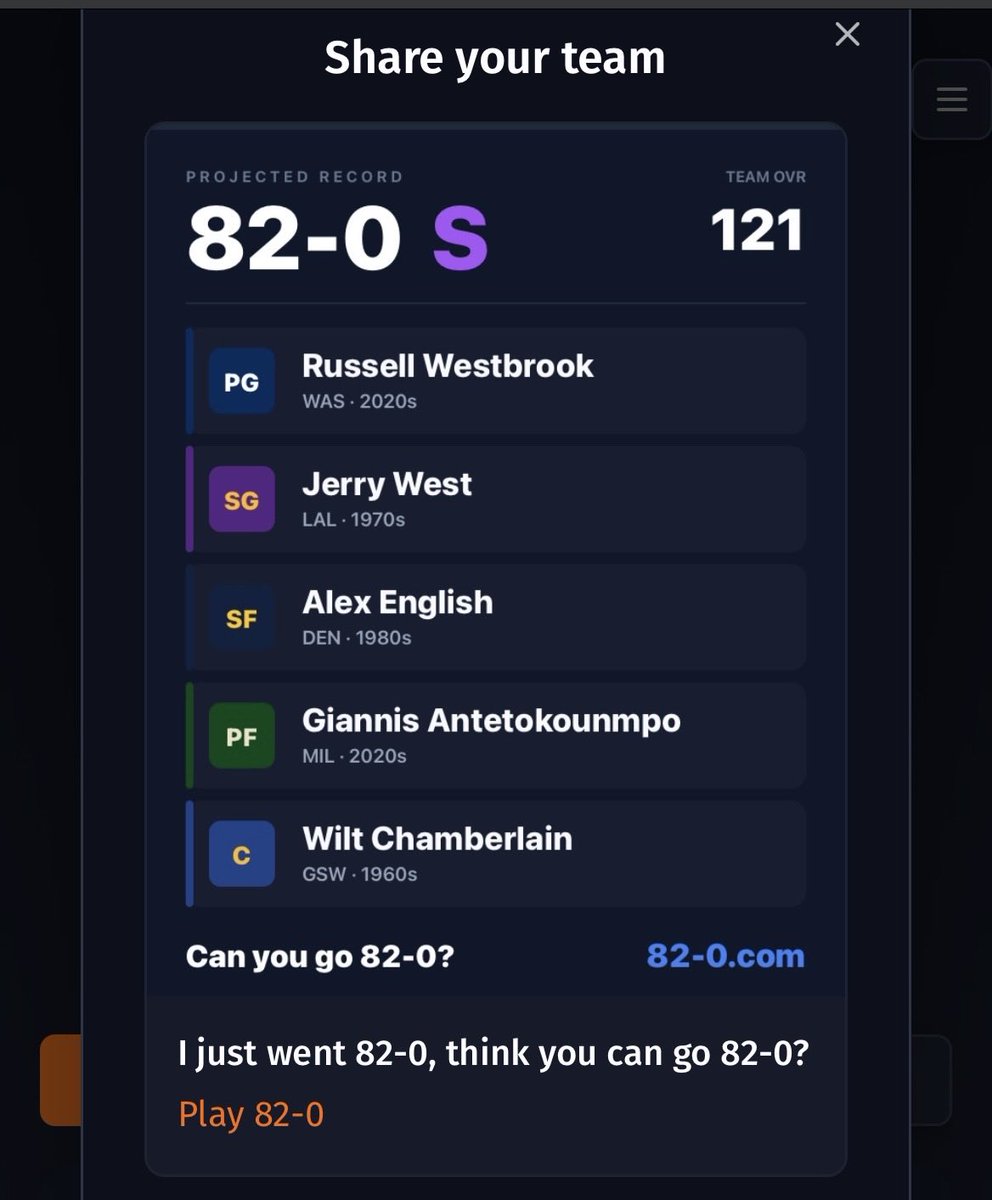nickchowz's tweet photo. @unscannyx Hit 82-0 twice, my best being this 121 https://t.co/JuA3FWC0xX