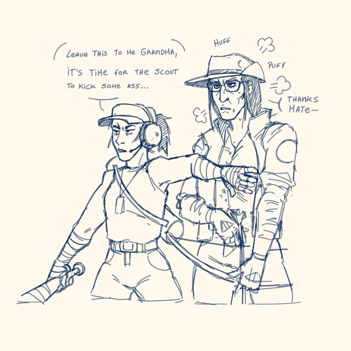p4p_r_'s tweet photo. happy pride to these lesbians specifically #teamfortress2 #speedingbullet https://t.co/KIMg03N4L8