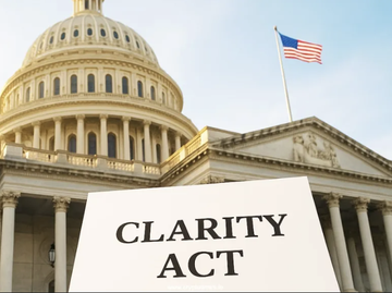 DaphneCoslin's tweet photo. Breaking News🇺🇸

The CLARITY Act has passed the Senate Banking Committee by a vote of 15-9. ✅
It now heads to a full Senate vote.

The time window is extremely limited lawmakers are returning from recess and must complete this process before July 4th. If this window is missed, we may have to wait until after the midterm elections, when the political landscape could be completely transformed.

For $XRP, this signifies that a pivotal moment for regulatory clarity is fast approaching. 

Do you think the CLARITY Act will pass on time?