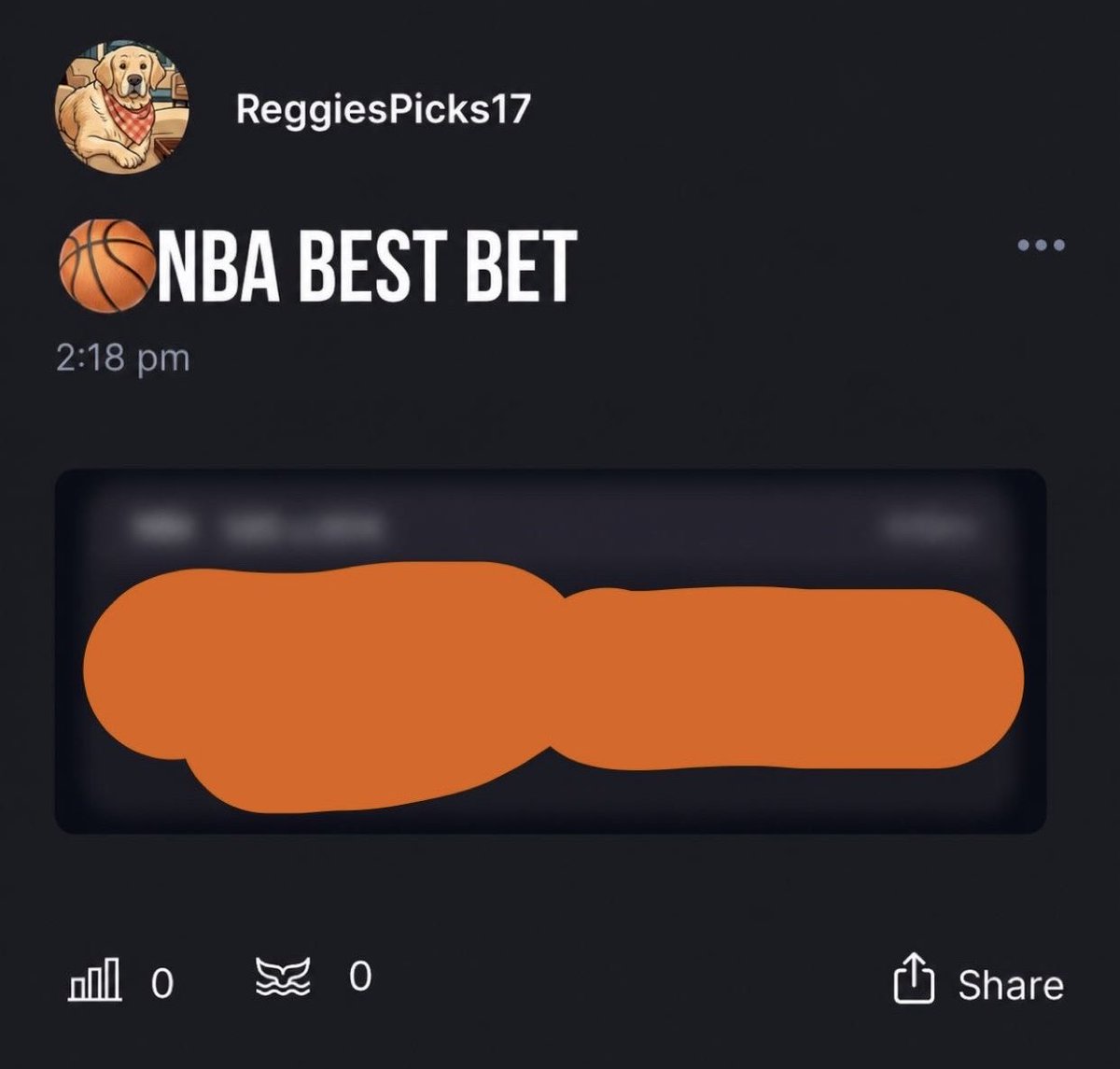 ReggiesPicks17's tweet photo. DON’T MISS OUT ON THIS NBA LOCK!
Only $5/Week - Use Code Reggie11 For 25% off! 🏀

#Betting #NBA #PrizePicksNBA https://t.co/7bZnqgSJzg