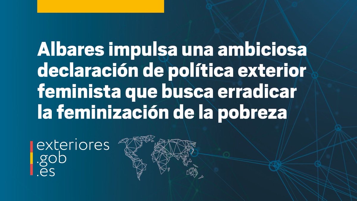 MAECgob's tweet photo. El ministro @jmalbares impulsa en la V Conferencia de Política Exterior Feminista la declaración política de Madrid, “uno de los resultados más ambiciosos alcanzados hasta la fecha en este marco” por los compromisos que incluye.

🔗 https://t.co/HQcung26ep https://t.co/5tMFeC7isE