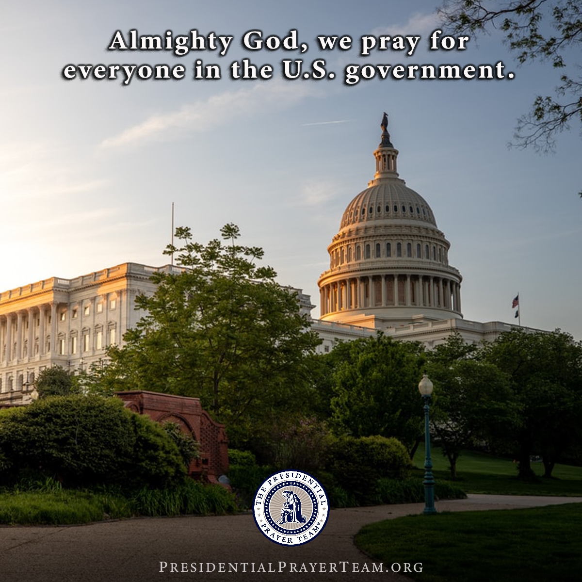 PresidentPrayer's tweet photo. #PrayWithUs daily for the president and his Cabinet, U.S. Senators and Representatives, and the justices of the Supreme Court and federal judges.
We pray for everyone in authority (1 Tim. 2:1-2).
https://t.co/Ck8VAqUfPD
#PrayFirst #PresidentialPrayerTeam #UnitedInPrayer https://t.co/X35NZOD6Yh