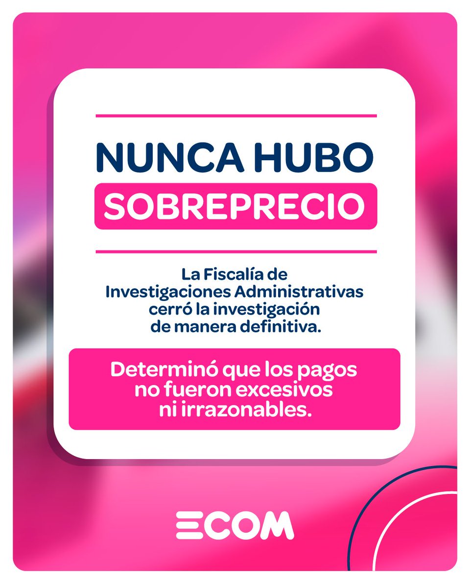 ChacoEcom's tweet photo. La Fiscalía cerró la causa contra @ChacoEcom : sin condenas, sin imputaciones. Los pagos no fueron excesivos ni irrazonables. NUNCA HUBO SOBREPRECIO. Y mientras tanto, Ecom ahorró +USD 300.000 en 2025 modernizando sus compras. #Transparencia #Chaco https://t.co/DhzA9d3mSn